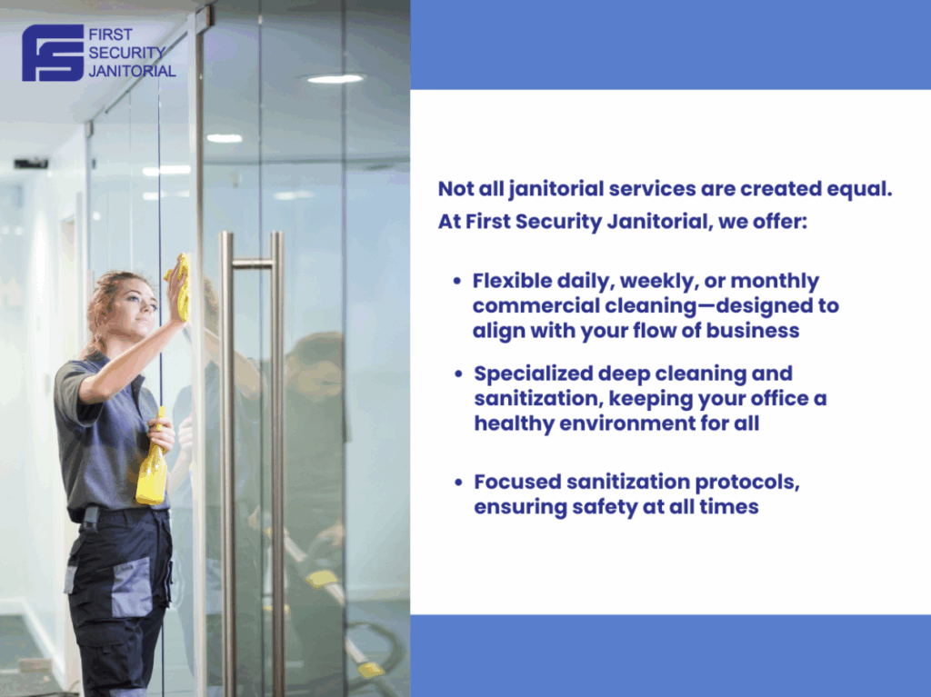 First Security Janitorial - Why Choosing the Right Office Janitorial Service Is Imperative First Security Janitorial - Why Choosing the Right Office Janitorial Service Is Imperative